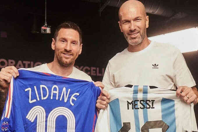 Zidane gán Messi với từ `ma thuật`