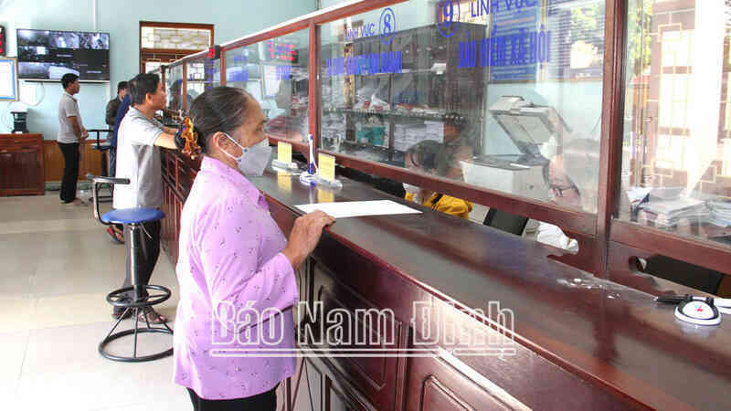 Giao Thủy đẩy mạnh cải cách hành chính