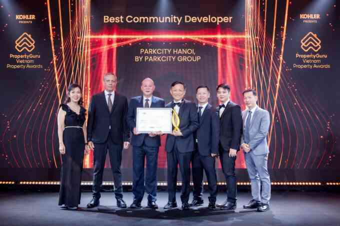 ParkCity Hanoi đạt nhiều giải thưởng bất động sản