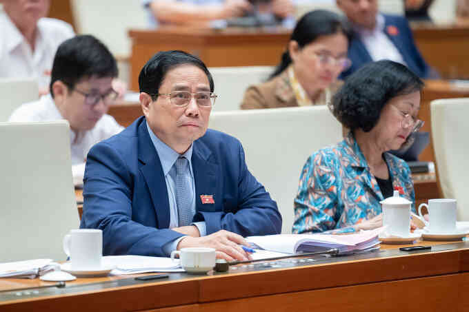 Thủ tướng và các thành viên Chính phủ sắp trả lời chất vấn