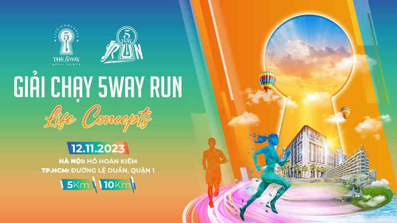 Vinhomes tổ chức giải chạy 5Way Run tại Hà Nội và TP.HCM để quảng bá Phú Quốc