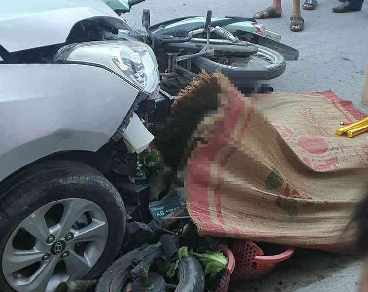Tạm giữ tài xế vi phạm nồng độ cồn gây tai nạn liên hoàn ở Vĩnh Phúc