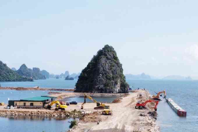 Chủ đầu tư dự án lấn biển Hạ Long bị phạt 125 triệu đồng