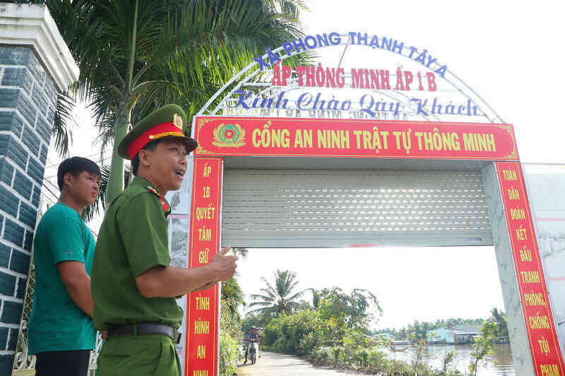 `Cổng làng thông minh` góp phần tích cực trong công tác phòng chống tội phạm