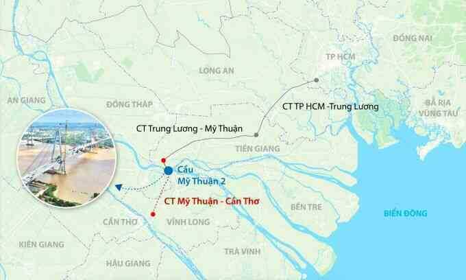 Bị phạt 17 triệu đồng vì chạy ngược chiều ở cao tốc Mỹ Thuận