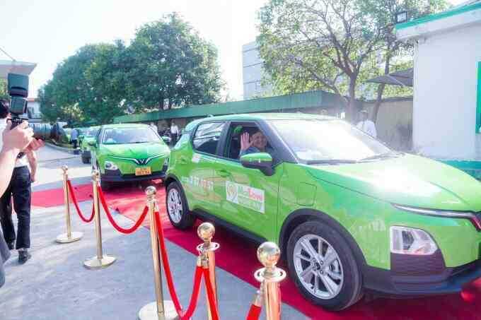 GSM có đối tác taxi điện tại Nghệ An
