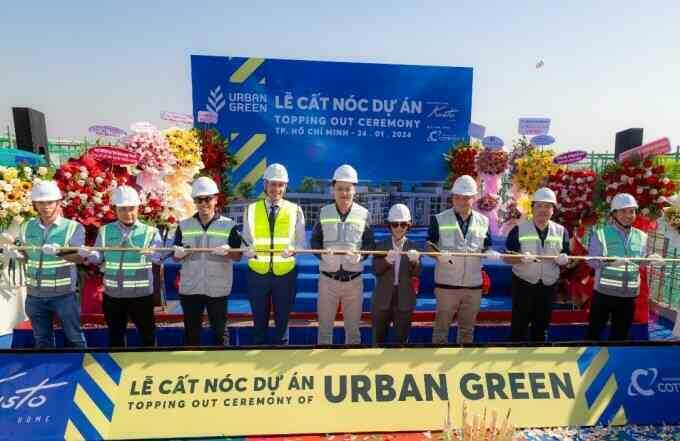 Dự án Urban Green cất nóc