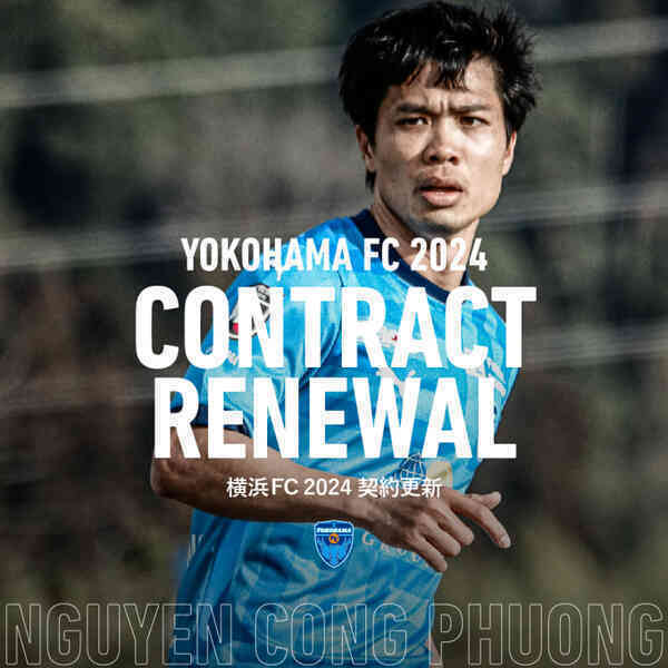 Công Phượng tiếp tục thi đấu cho Yokohama FC