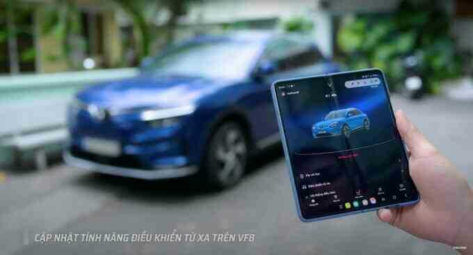 VinFast cập nhật thêm tính năng cho VF8