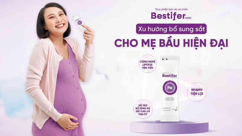 Công nghệ Lipofer - Thêm giải pháp bổ sung sắt ưu việt cho mẹ bầu