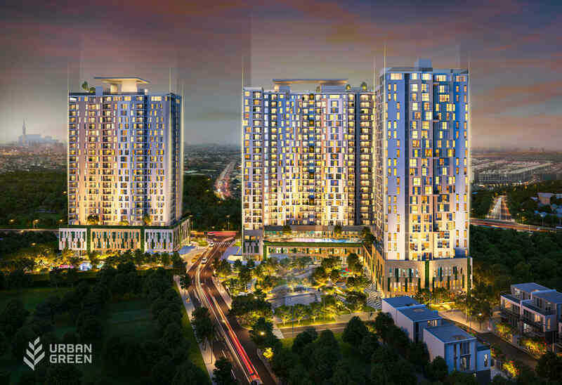 Không gian sống phong cách Bauhaus tại dự án Urban Green