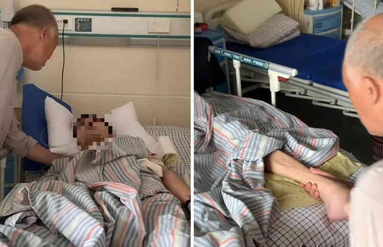 Tai nạn khi ăn phở khiến người đàn ông phải vào viện gấp