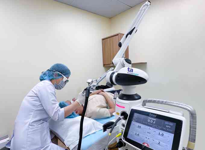 Điều trị u mạch máu không cần phẫu thuật