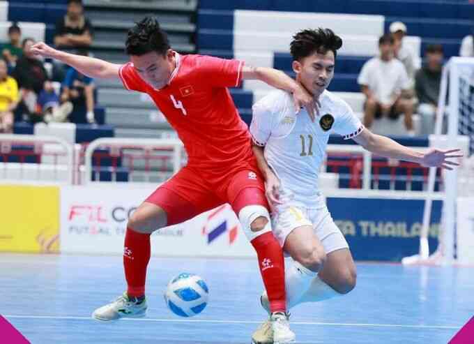 Việt Nam thua Indonesia ở chung kết futsal AFF Cup 2024