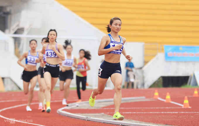 Nguyễn Thị Oanh hoàn tất hat-trick HC vàng ở giải VĐQG