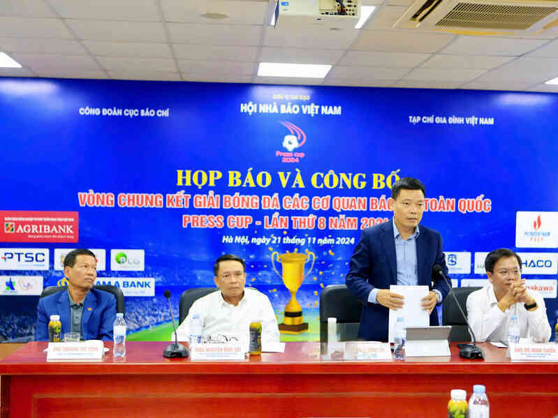 9 đội bóng tranh tài tại Press cup 2024