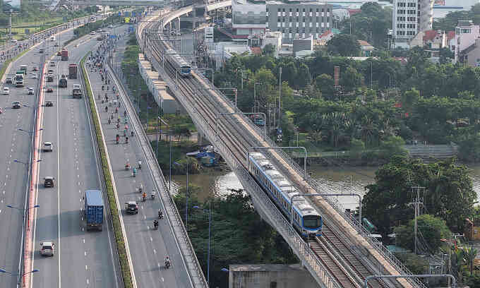 Metro Bến Thành - Suối Tiên sẽ chạy ngày 22/12