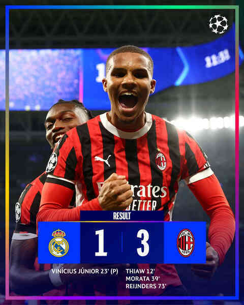 Mbappe vô duyên, Real Madrid thua đau AC Milan