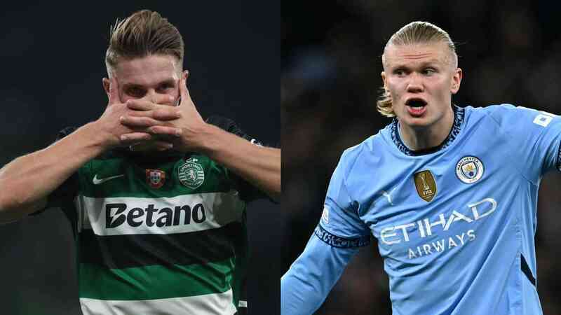 Mục tiêu của Man Utd nhấn chìm Man City, khiến Erling Haaland bị lu mờ