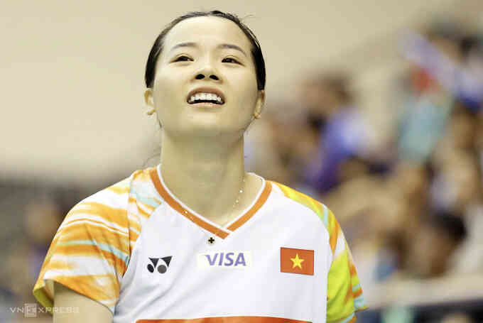 Thùy Linh thua tay vợt kém 370 bậc ở giải Hàn Quốc Mở rộng