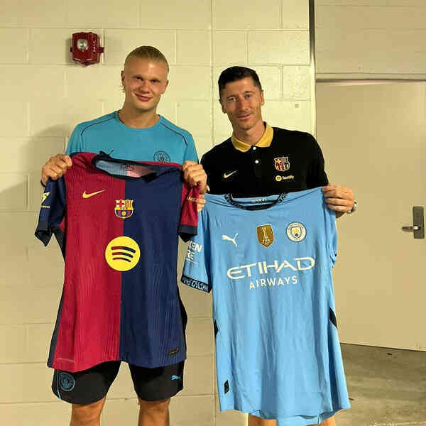Barca gác lại kế hoạch ký Haaland vì ‘cơn giận’ của Lewandowski