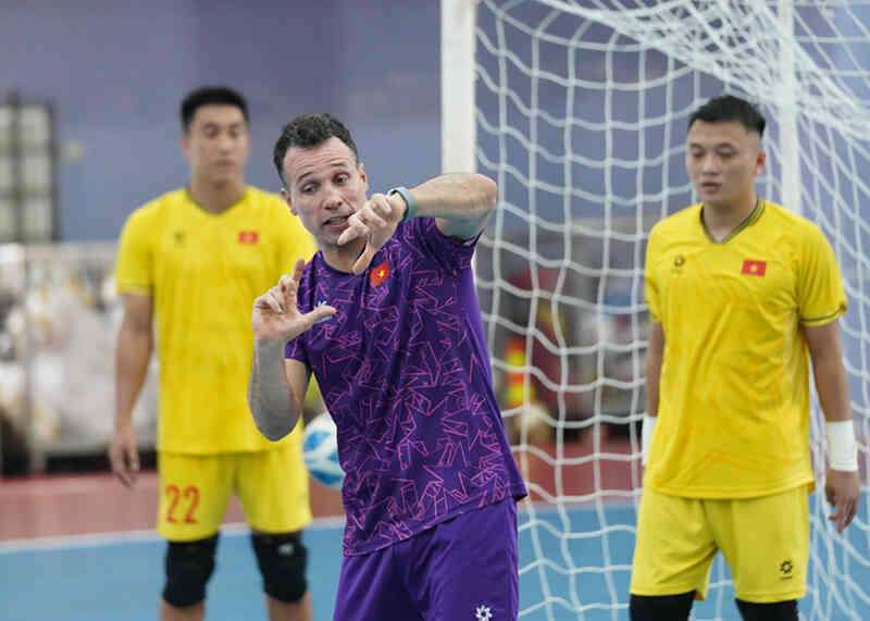 HLV tuyển futsal Việt Nam tuyên bố thắng Indonesia ở chung kết