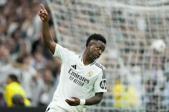Vinicius lập hat-trick, giúp Real cắt mạch thua