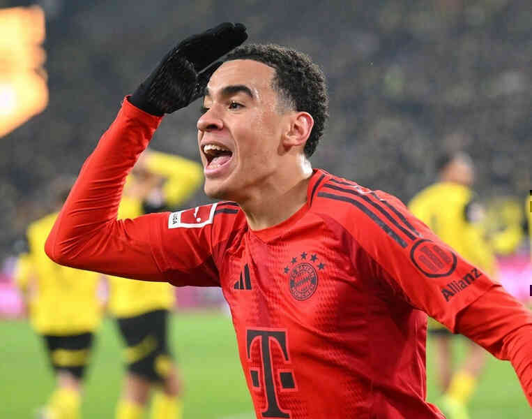Musiala giải cứu Bayern Munich trên sân Dortmund
