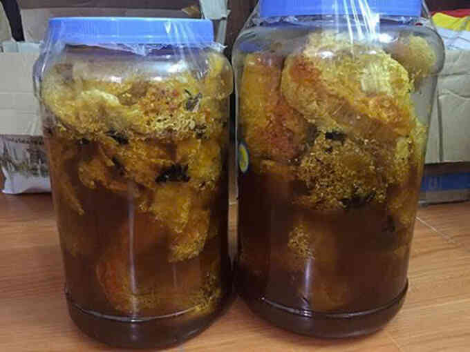 Sốc phản vệ sau uống rượu ngâm sáp ong