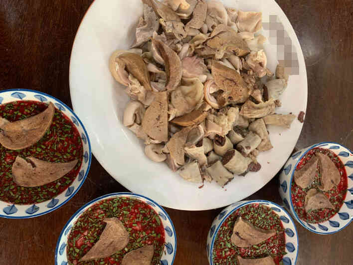 Nội tạng bẩn được 