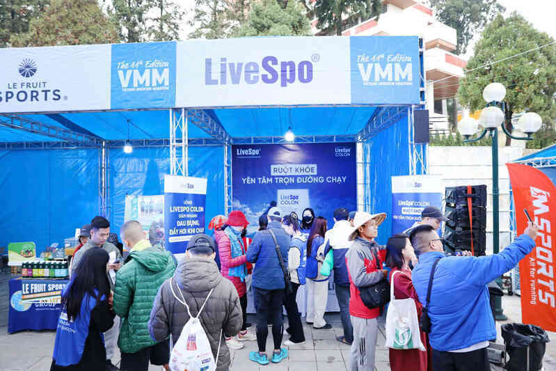 LiveSpo tạo dấu ấn ở Vietnam Mountain Marathon 2024