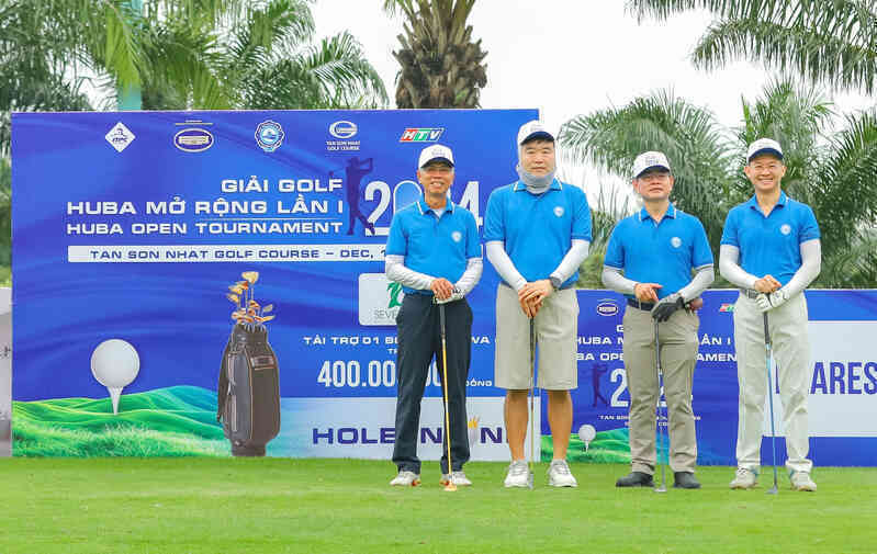 Golfer Nguyễn Tấn Thành vô địch giải golf HUBA Open 2024