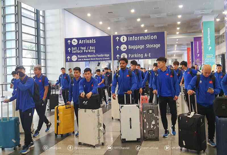 Đội tuyển Việt Nam tới Philippines, tự tin lấy vé bán kết AFF Cup 2024