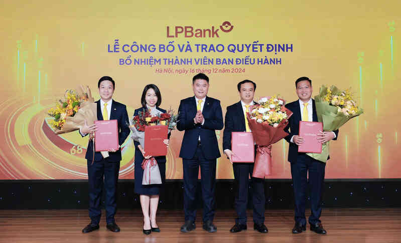 LPBank bổ nhiệm thêm thành viên ban điều hành