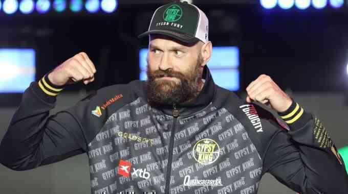 Fury mất gần 40 triệu USD tiền thuế khi tái đấu Usyk