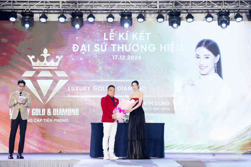 Luxury Gold ___ Diamond công bố đại sứ thương hiệu