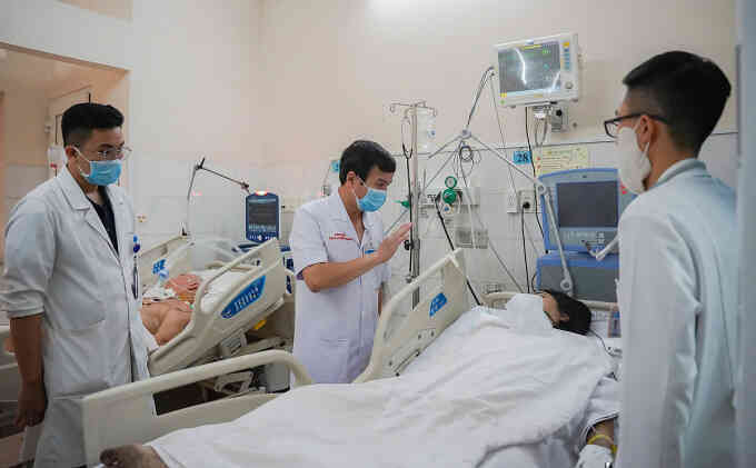 13 nạn nhân vụ cháy nhà 4 tầng ở TP HCM bị ngạt khí, bỏng hô hấp