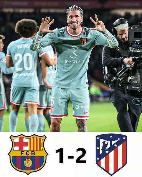 Atletico hạ Barca phút 96, vọt lên đỉnh bảng La Liga