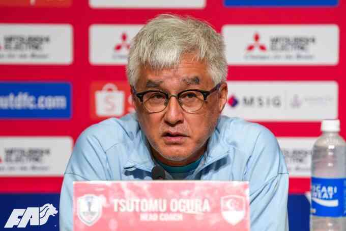 HLV Singapore họp báo trước trận đấu Việt Nam ở ASEAN Cup 2024