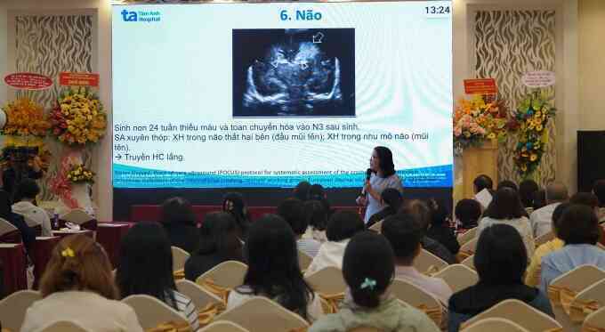 Siêu âm tại giường cứu trẻ sinh non trở nặng