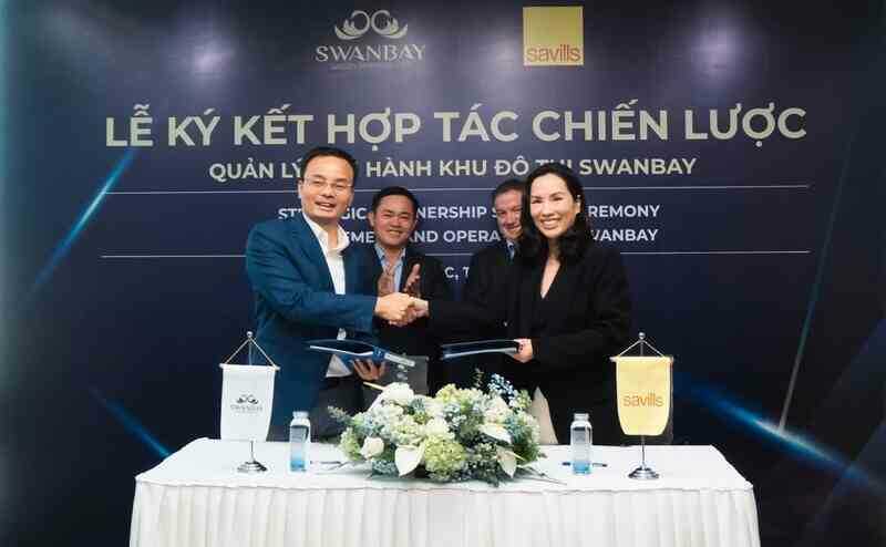 SwanBay chọn Savills Việt Nam làm đối tác quản lý và vận hành khu đô thị đảo