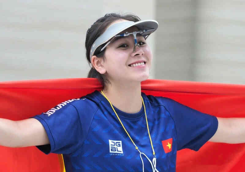 Trịnh Thu Vinh là VĐV tiêu biểu toàn quốc 2024
