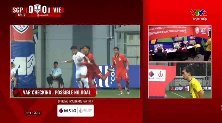 Tuyển Việt Nam nhiều lần chịu bất lợi vì VAR ở AFF Cup 2024