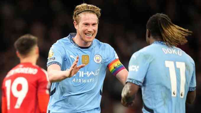 De Bruyne: 