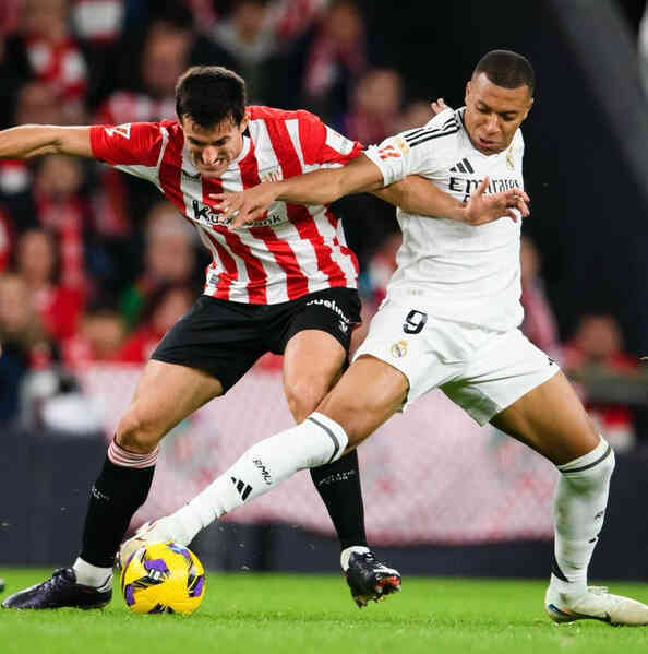 Mbappe đá hỏng penalty, Real Madrid thua đau Bilbao