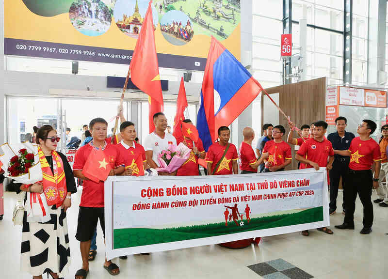 Đội tuyển Việt Nam tới Lào, sẵn sàng cho ASEAN Cup 2024