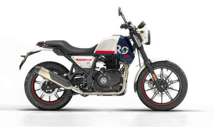 Royal Enfield Scram 440 2025 phong cách đường trường
