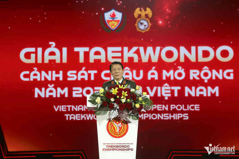 19 quốc gia tham dự giải Taekwondo Cảnh sát châu Á mở rộng 2024