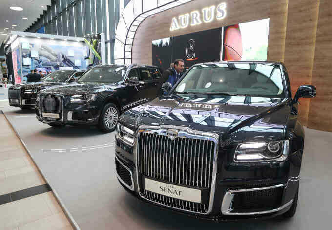 Aurus Senat - limousine Putin tặng Kim Jong-un