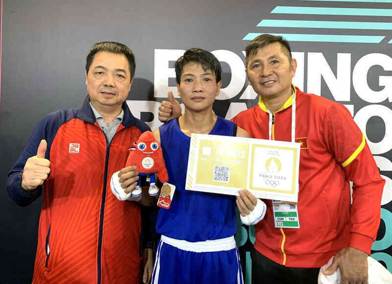 Nữ võ sĩ boxing Việt Nam giành vé dự Olympic